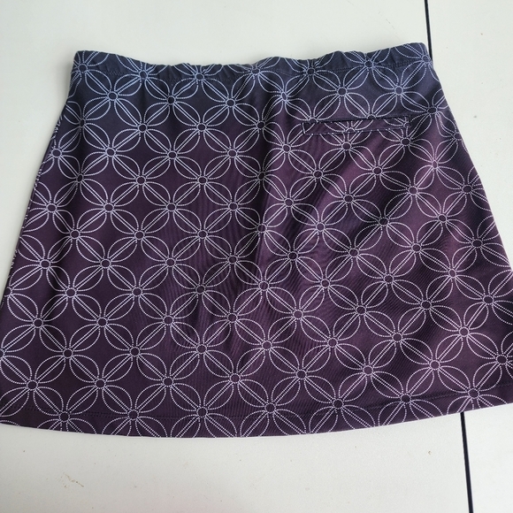 Aspire Pants - Aspire Dri-logic Ombree Brown High Performance Athletic Tennis Skirt Stretch S